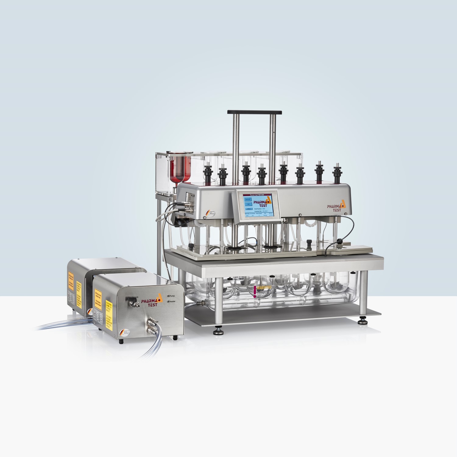 PTWS 820-MA 8-Position USP/EP Tablet Dissolution Testing Instrument with Media Addition Station