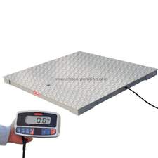 Tor Rey PLP-4/4-2500/5000 4' x 4' Floor Scale Package with Indicator, 5000 lb x 1 lb