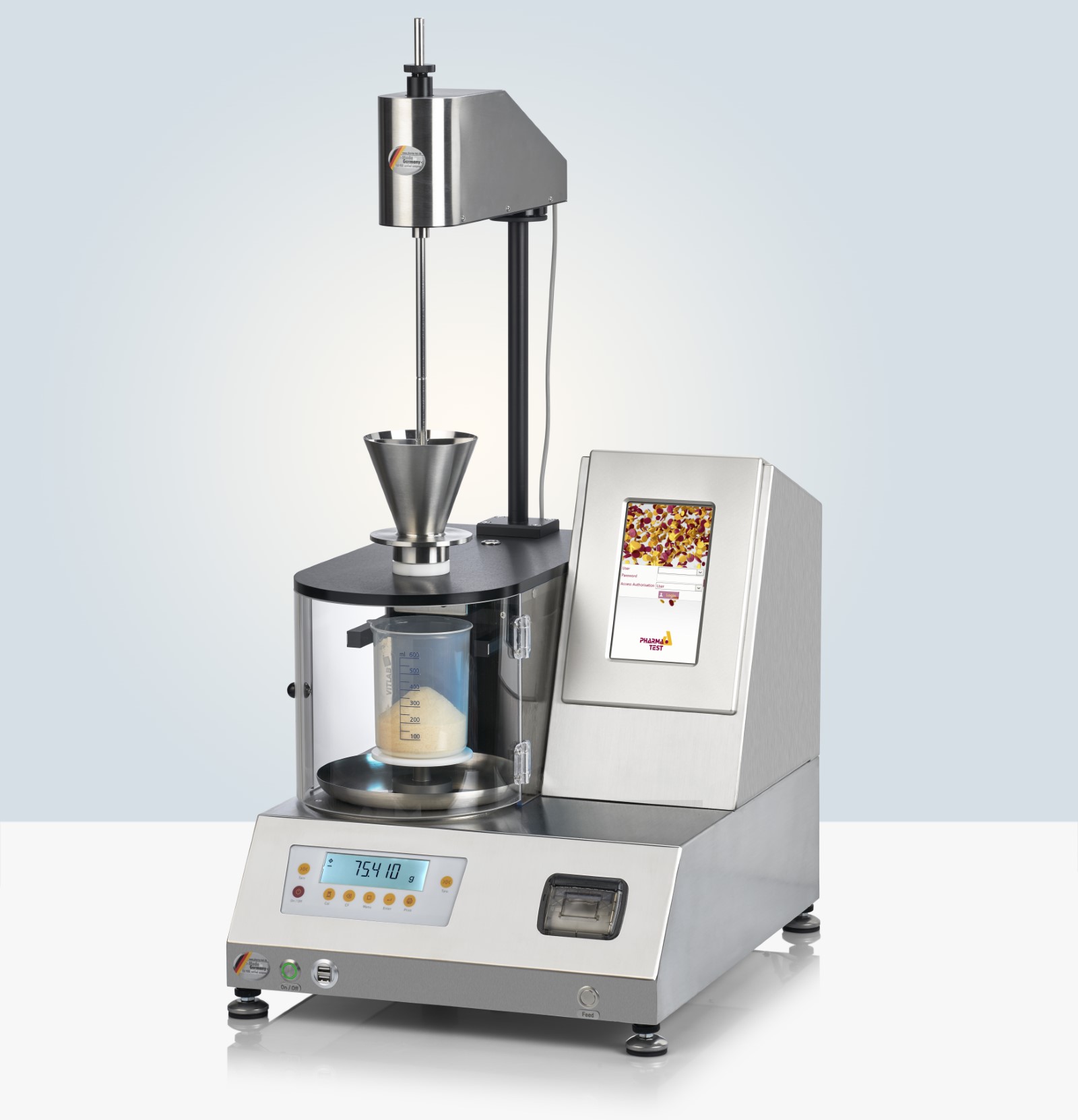 PTG-S5 Automated Powder Flow Analyzer