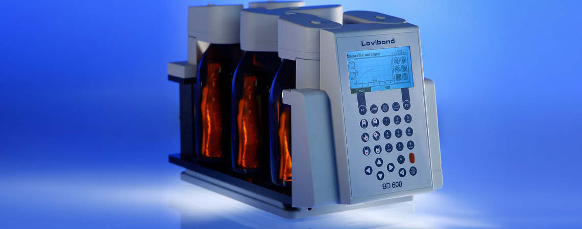 BOD determination Accurate, automatic and direct control of your wastewater samples