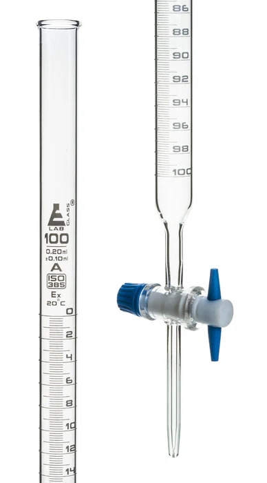 Borosilicate Burette w/ PTFE Stopcock