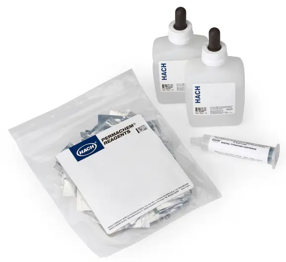 Hardness (Calcium & Total Sequential) LR Reagent Set, Digital Titrator