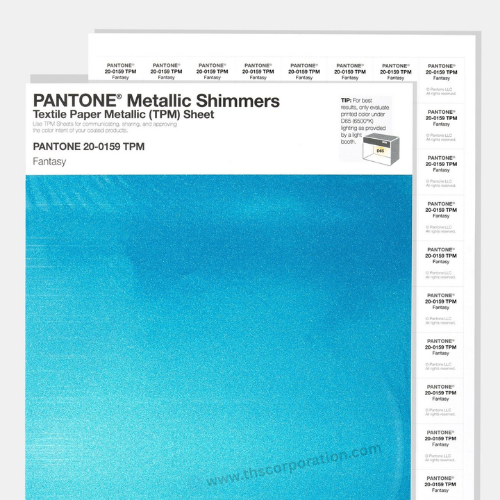 Metallic Shimmers Textile Paper Metallics (TPM) Sheet (SWTPM)
