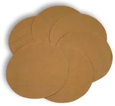 3M Trizact Synthetic Abrasion Discs, Orange, 5 Microns, Dia. 127mm/5 inch (pack of 25pcs)