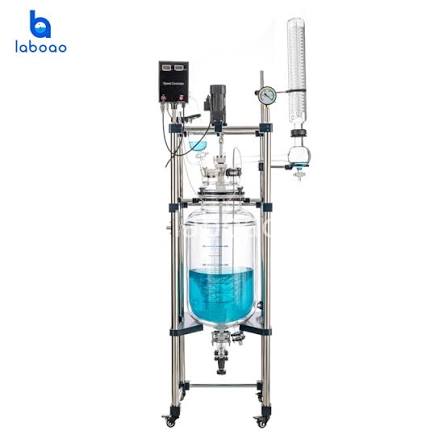 50L Jacketed Glass Reactor