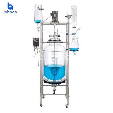 200L Jacketed Glass Reactor