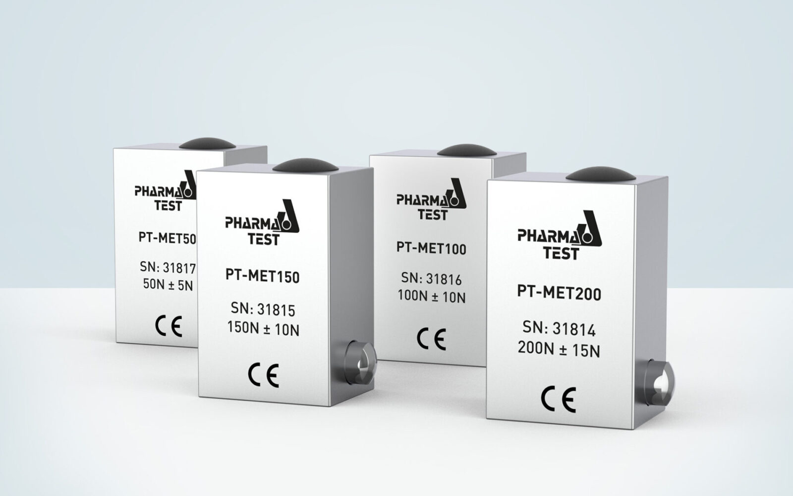 PT-MET Mechanical Tablet Set for Daily Verification of Tablet Hardness Testers