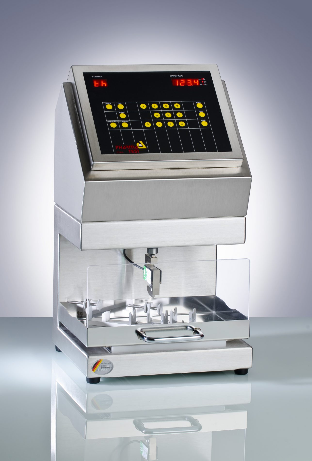 PTBA 211E PTBA 211E ampoule breakpoint tester to control the quality during production of empty ampoules