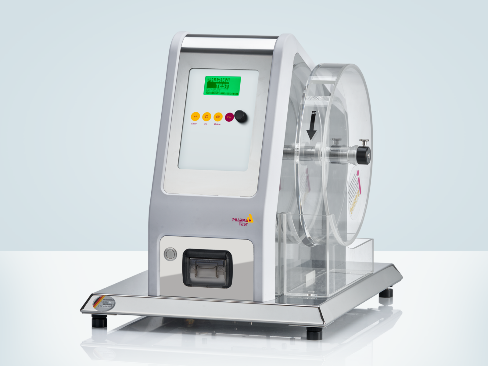 PTF 100 Single Drum Tablet Friability Test Instrument