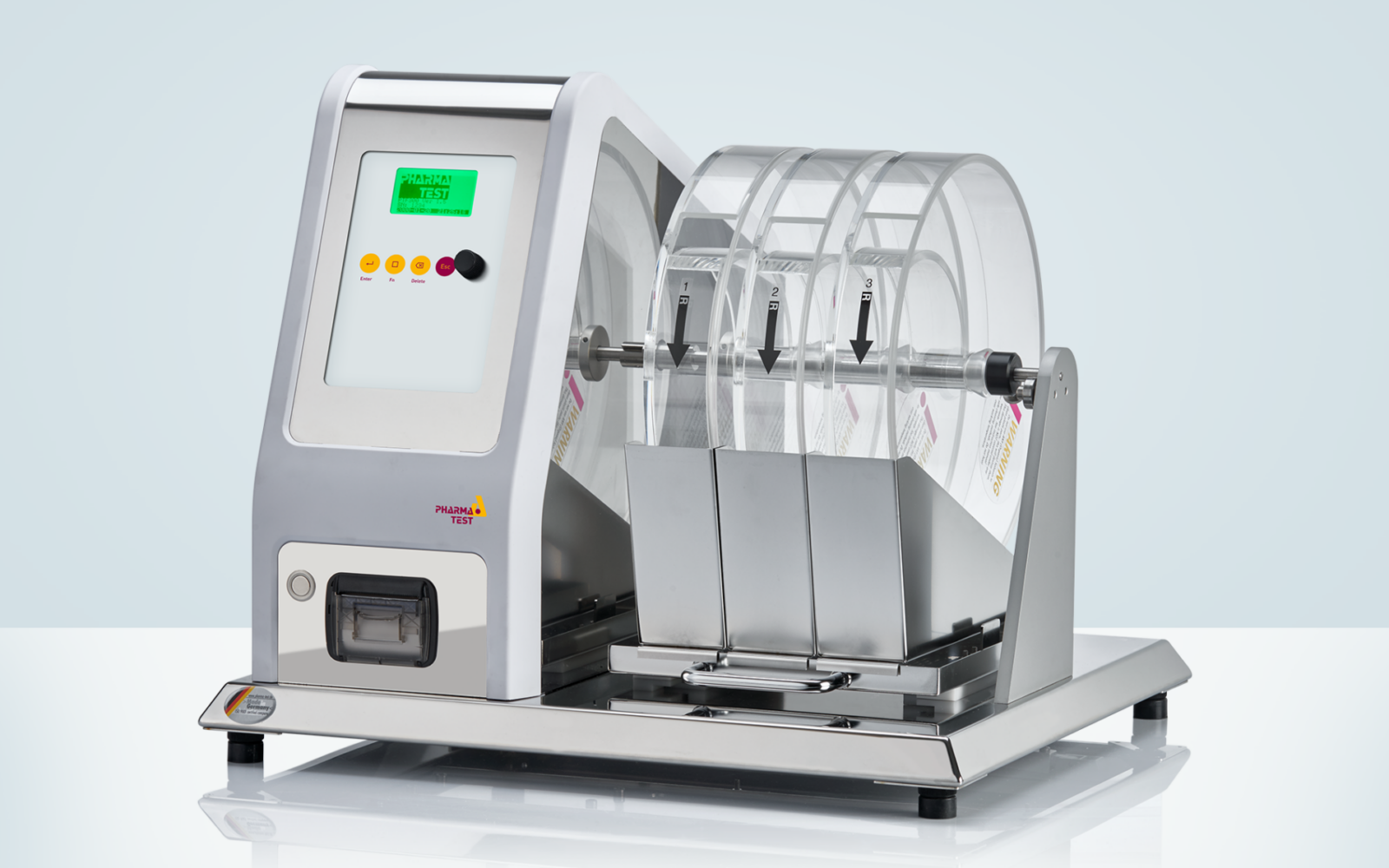 PTF 300 Triple Drum Tablet Friability Test Instrument