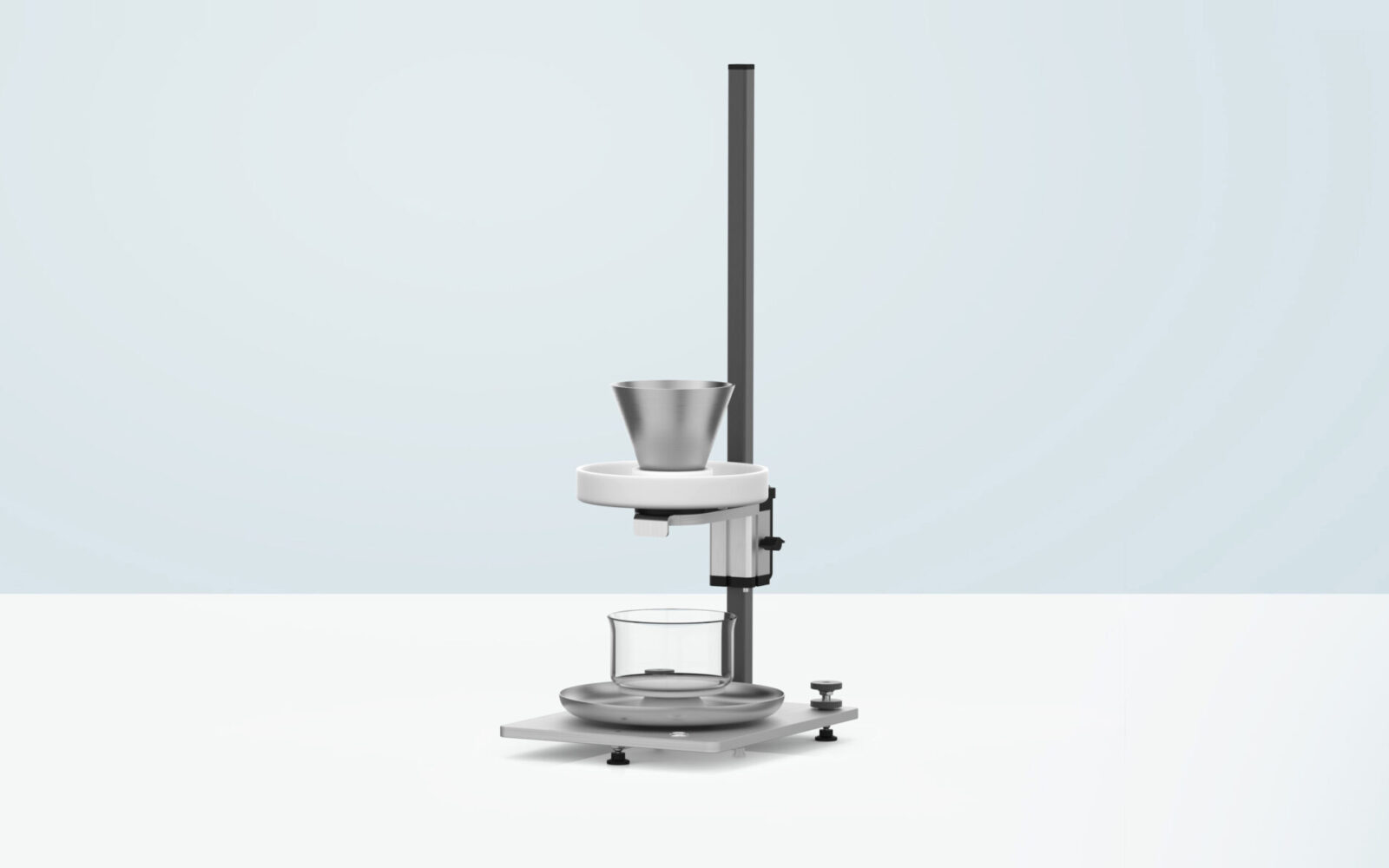 PTG-M100 Manual Powder Flowability and Angle of Repose Tester