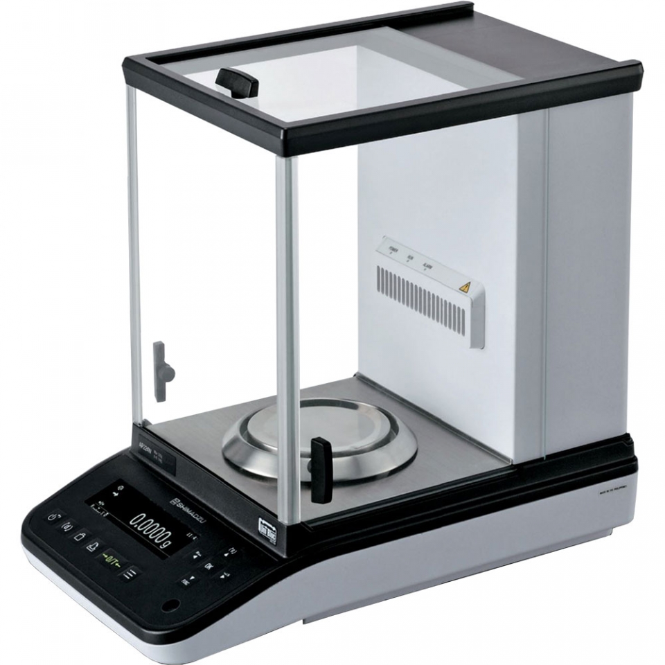 Shimadzu AP135W-AD Semi-Micro Analytical Balance w/Auto Door 135G Capacity